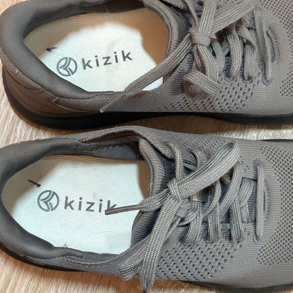 Kizik Lima Athletic Shoes Graphite Gray Hands Free Sneakers Unisex Sz M 8/W 9.5 main image 8